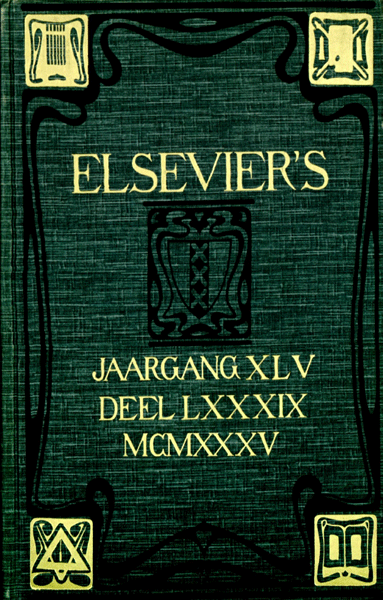 Titelpagina van Elseviers Geïllustreerd Maandschrift. Jaargang 45