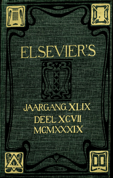 Titelpagina van Elseviers Geïllustreerd Maandschrift. Jaargang 49