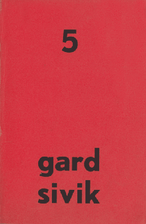 Titelpagina van Gard Sivik. Jaargang 2
