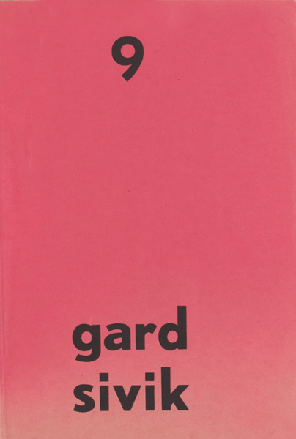 Titelpagina van Gard Sivik. Jaargang 3