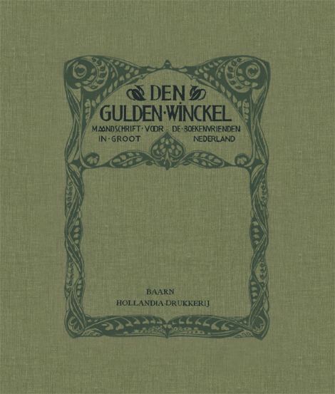 Titelpagina van Den Gulden Winckel. Jaargang 2