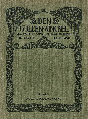 Titelpagina van Den Gulden Winckel. Jaargang 14