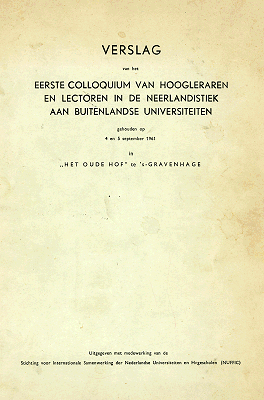 Colloquium Neerlandicum 1 (1961)