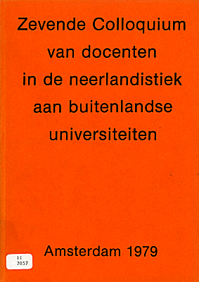 Colloquium Neerlandicum 7 (1979)