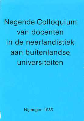 Colloquium Neerlandicum 9 (1985)