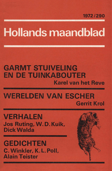 Titelpagina van Hollands Maandblad. Jaargang 1972 (290-301)