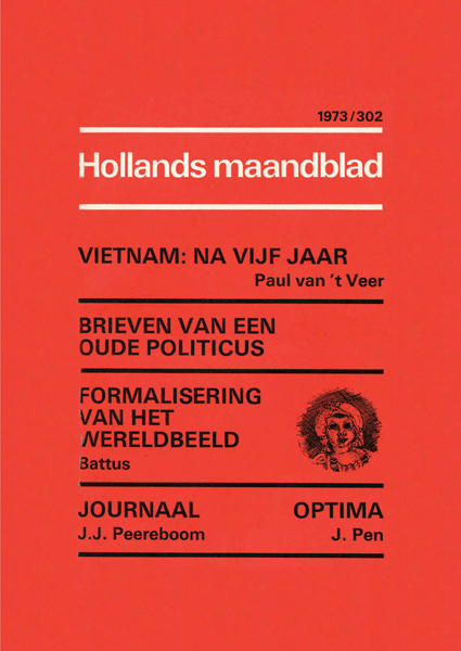 Titelpagina van Hollands Maandblad. Jaargang 1973 (302-313)