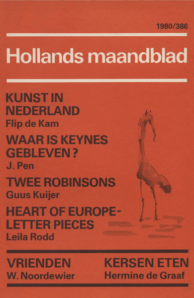 Titelpagina van Hollands Maandblad. Jaargang 1980 (386-397)