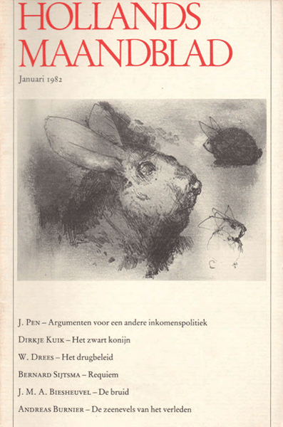 Titelpagina van Hollands Maandblad. Jaargang 1982 (410-421)