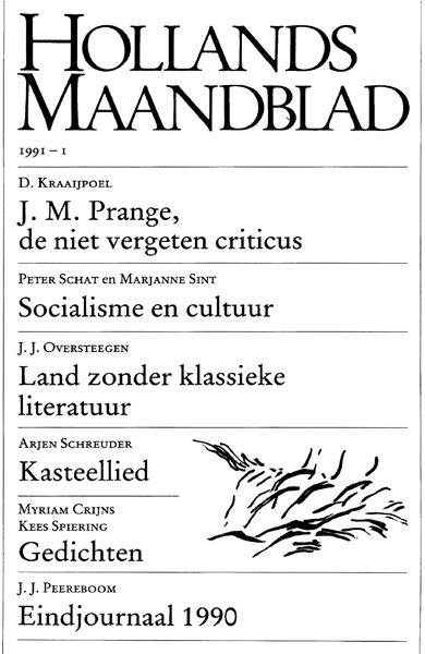 Titelpagina van Hollands Maandblad. Jaargang 1991 (518-529)