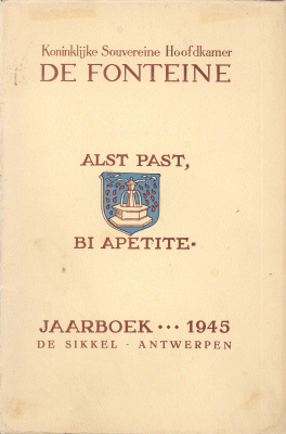 Jaarboek De Fonteine. Jaargang 1945