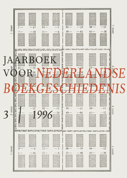 Jaarboek voor Nederlandse boekgeschiedenis. Jaargang 3
