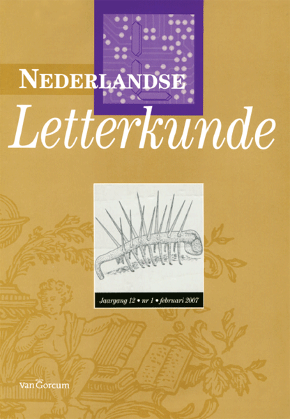 Nederlandse Letterkunde. Jaargang 12