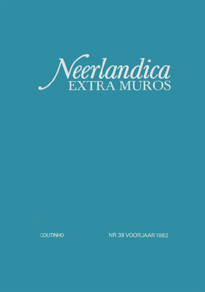Titelpagina van Neerlandica extra Muros. Jaargang 1982