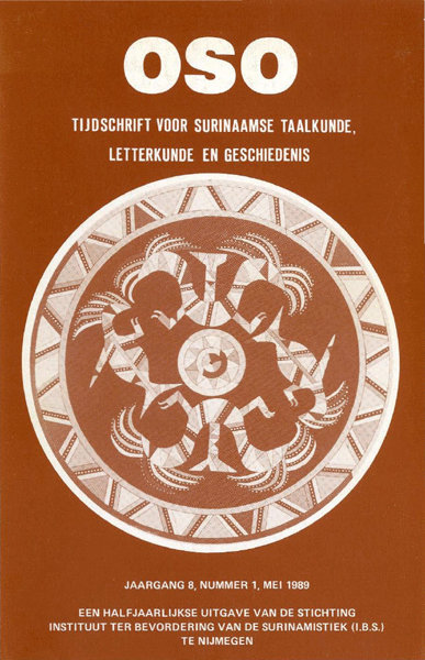 OSO. Tijdschrift voor Surinaamse Taalkunde, Letterkunde en Geschiedenis. Jaargang 8