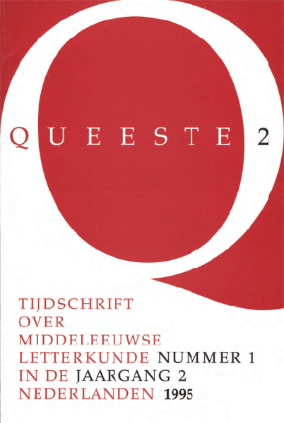 Queeste. Tijdschrift over middeleeuwse letterkunde in de Nederlanden. Jaargang 1995