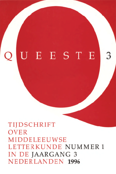 Queeste. Tijdschrift over middeleeuwse letterkunde in de Nederlanden. Jaargang 1996