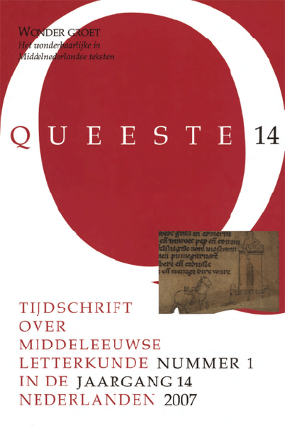 Queeste. Tijdschrift over middeleeuwse letterkunde in de Nederlanden. Jaargang 2007