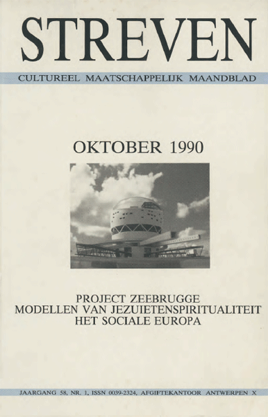 Titelpagina van Streven. Vlaamse editie. Jaargang 58