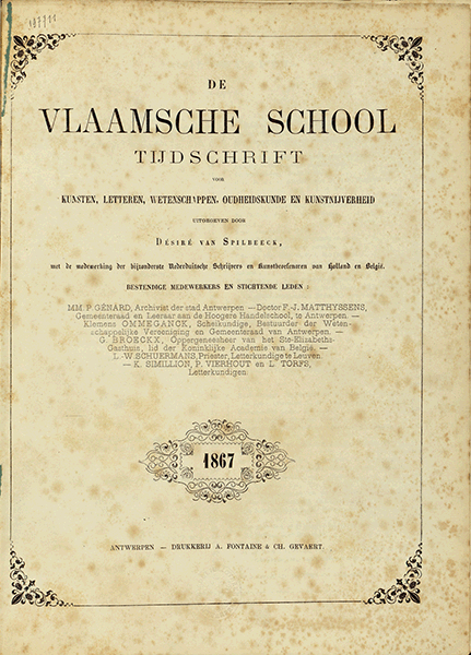 De Vlaamsche School. Jaargang 13