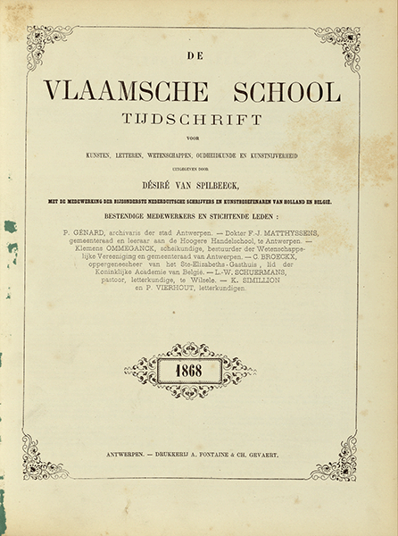 De Vlaamsche School. Jaargang 14