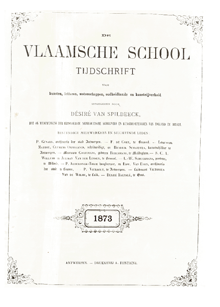 De Vlaamsche School. Jaargang 19