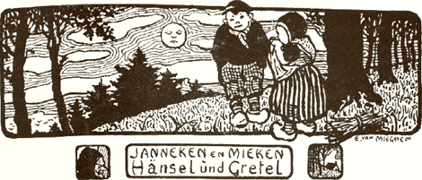Tekening van E. van Mieghem.