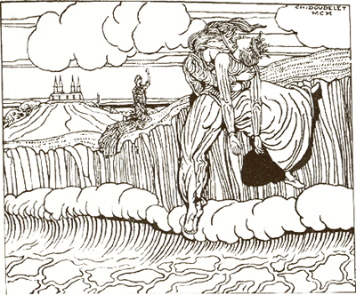 Tekening van K. Doudelet.