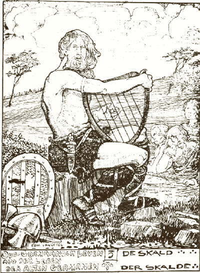 Tekening van E. van Offel.