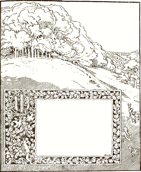 Uit Deutsche Wanderlieder, - geïllustreerd door Hans von Volkmann (uitgaat Jungbrunnen van Fischer und Franke, Berlijn).