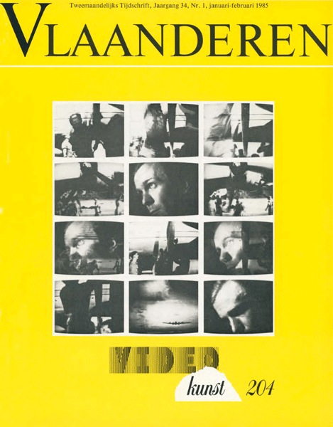 Titelpagina van Vlaanderen. Kunsttijdschrift. Jaargang 34