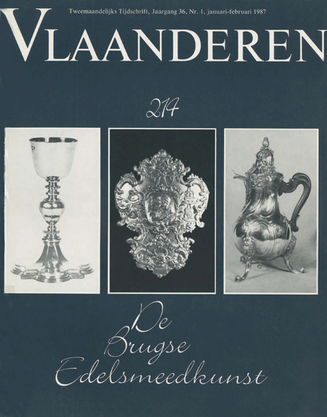 Titelpagina van Vlaanderen. Kunsttijdschrift. Jaargang 36