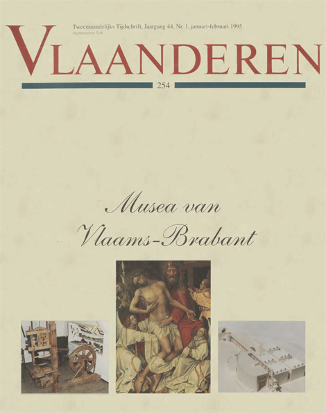 Titelpagina van Vlaanderen. Kunsttijdschrift. Jaargang 44