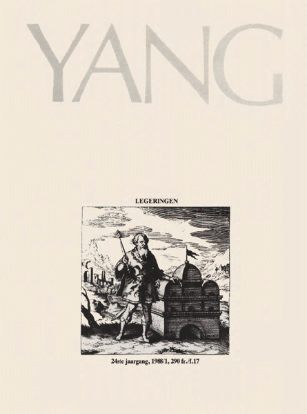Titelpagina van Yang. Jaargang 24