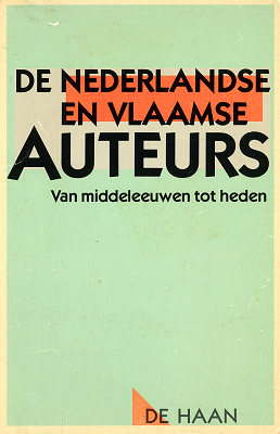 Titelpagina van De Nederlandse en Vlaamse auteurs
