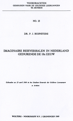 'Imaginaire reisverhalen in Nederland gedurende de 18e eeuw'