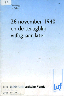 26 november 1940 en de terugblik vijftig jaar later