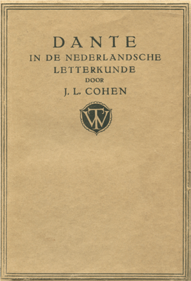 Dante in de Nederlandsche letterkunde