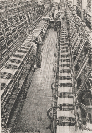 Moderne cottonmachines