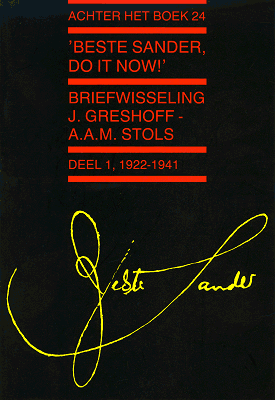 Titelpagina van Briefwisseling J. Greshoff - A.A.M. Stols