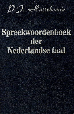 Titelpagina van Spreekwoordenboek der Nederlandsche taal