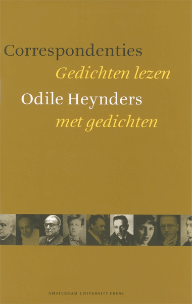 Verbazingwekkend Odile Heynders, Correspondenties. Gedichten lezen met gedichten · dbnl VG-68