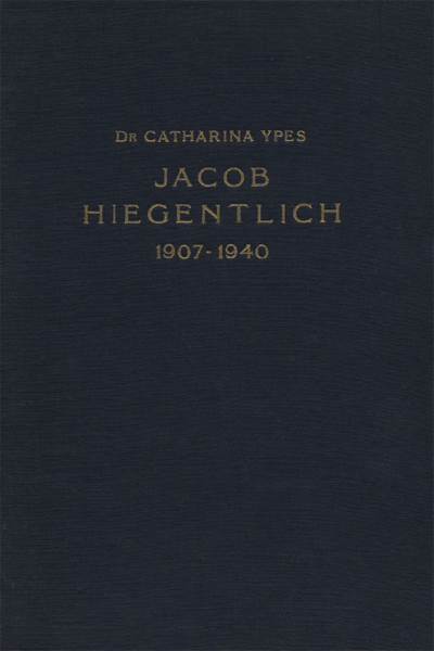 Titelpagina van 1907-1940. Een joods artist tussen twee oorlogen