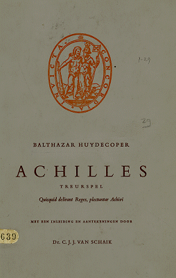 Titelpagina van Achilles