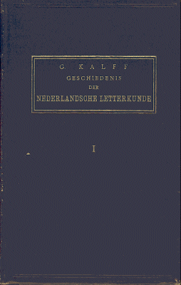 Titelpagina van Geschiedenis der Nederlandsche letterkunde. Deel 4