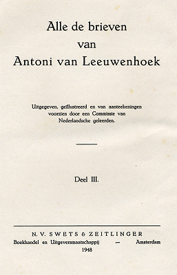 Titelpagina van Alle de brieven. Deel 3: 1679-1683