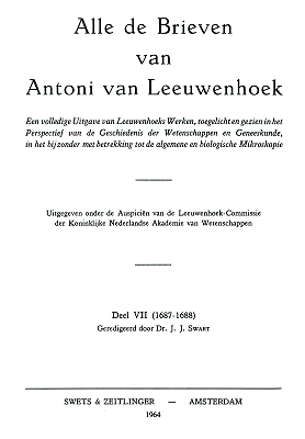 Titelpagina van Alle de brieven. Deel 7: 1687-1688