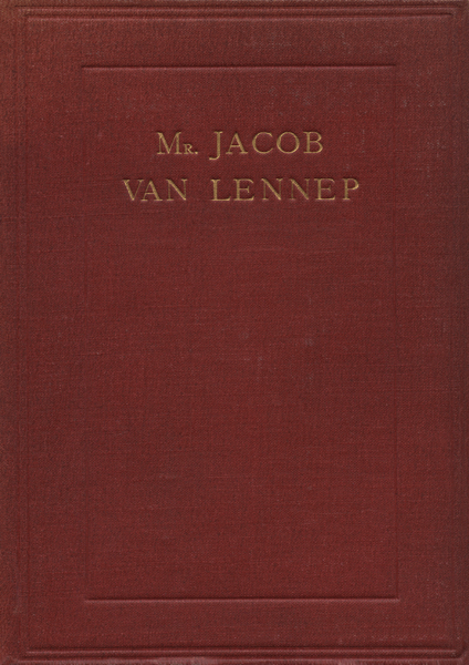 Het leven van Mr. Jacob van Lennep. Deel 2