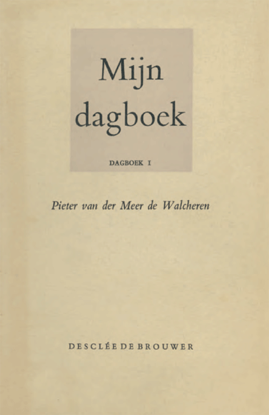 Mijn dagboek. Dagboek 1. 1907-1911