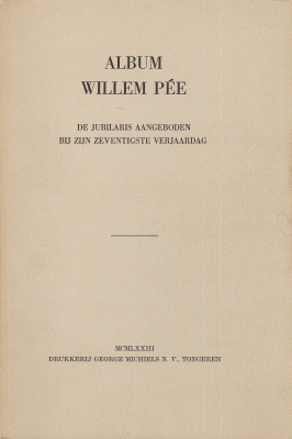 Album Willem Pée